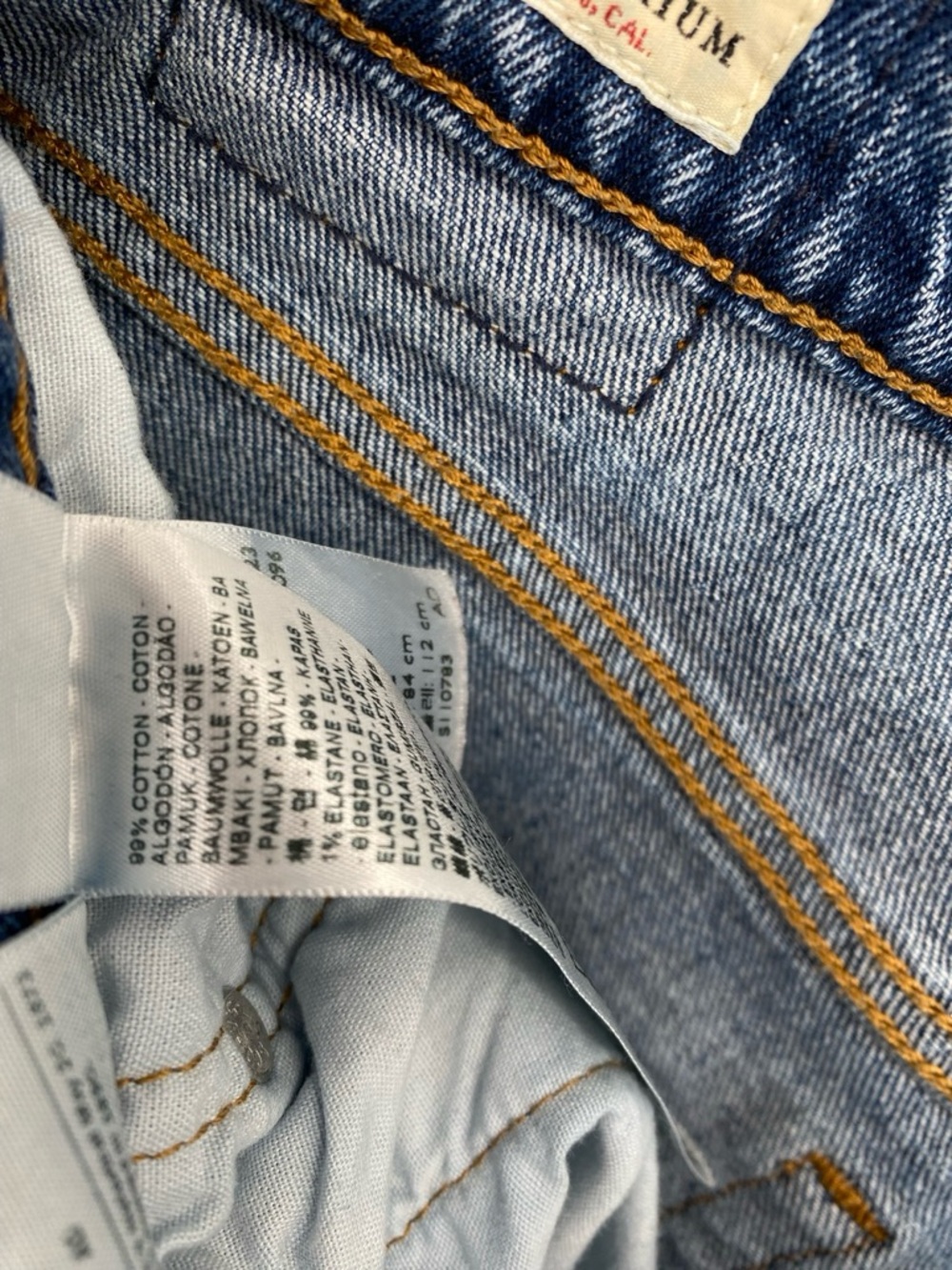 Levi’s 501 Original Jeans Straight Leg Button Fly Men’s Size 33 x 30 - Picture 11 of 11